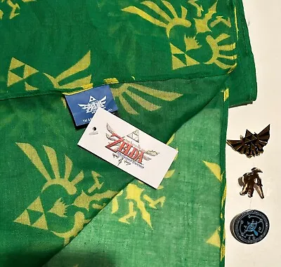 Buy Zelda Lot Large 33 1/2 X 72 In NWT Scarf 3 Pins • 51.97£