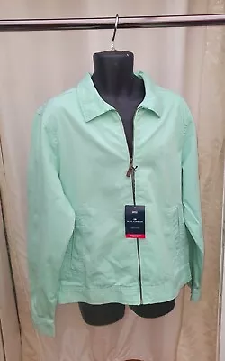 Buy Pale Green Harrington Style Jacket- L-44- Marks&Spencer • 35.99£