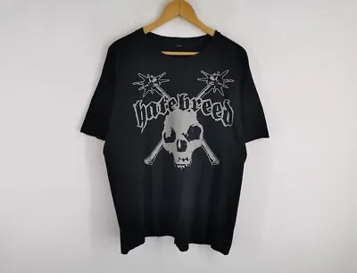 Buy Hatebreed Shirt Vintage 90s Hatebreed American Metalcore Band T Shirt • 20.27£