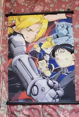 Buy Fullmetal Alchemist Anime Merch Poster Wall Scroll Medium • 10£
