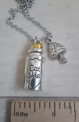Buy Eat Me Bottle Pendant Alice In Wonderland Jewellery Gift Cosplay • 5£