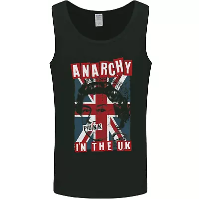 Buy Anarchy In The UK Punk Music Rock Mens Vest Tank Top • 10.49£