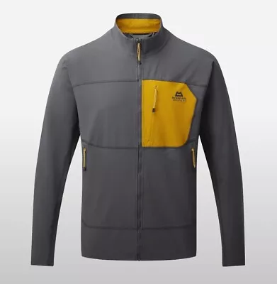 Buy Mountain Equipment Arrow Jacket Men Lightweight Softshell Jacket For Men's Grey • 89.84£