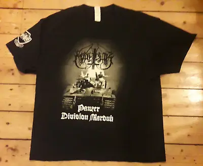 Buy MARDUK Panzer Division 1999 Vintage T Shirt 2008 XL Black Metal LP 666 Mayhem CD • 72£