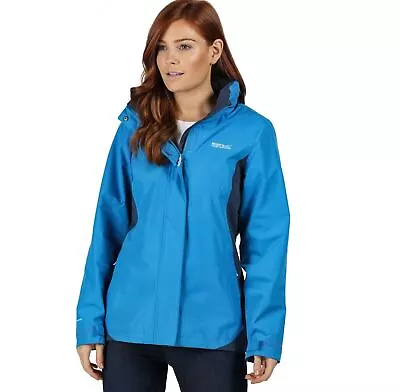 Buy Regatta Womens Daysha Waterproof Jacket Full Zip Up Hooded Coat • 32.99£