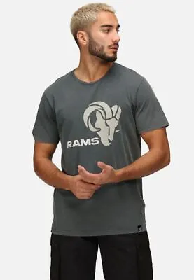 Buy Recovered Men's NFL T-Shirt Los Angeles Rams Regular Fit Sports Gym Top Shirts • 19.99£