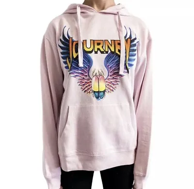 Buy JOURNEY (Band) Collectible Pullover Hooded Sweatshirt Women's Size Large • 24.01£