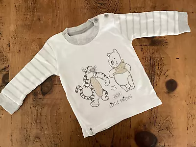 Buy Baby Boy 3-6 Months Disney Winnie The Pooh & Tigger Long Sleeve T-shirt • 1.50£