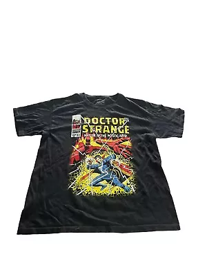 Buy Vintage Marvel Men’s T-shirt Size S Black Doctor Strange Superhero Comic Y2K • 12.98£