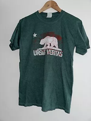 Buy Dustin Kensrue Ursus Veritas Green Men's T-Shirt 2004, Size S, Thrice • 20£