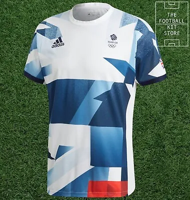 Buy Adidas Team GB Tennis Tee - Great Britain HEAT.RDY T-Shirt - Mens - All Sizes • 32.99£