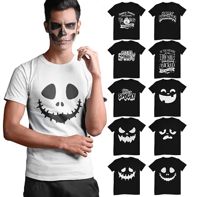 Buy Halloween T-Shirt Spooky Scary Trick Treat Tee Mens Womens Unisex Costume Top • 14.95£