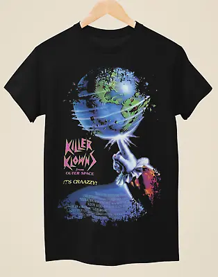 Buy Killer Clowns From Outer Space - Movie Poster Inspired Unisex Black T-Shirt • 14.99£