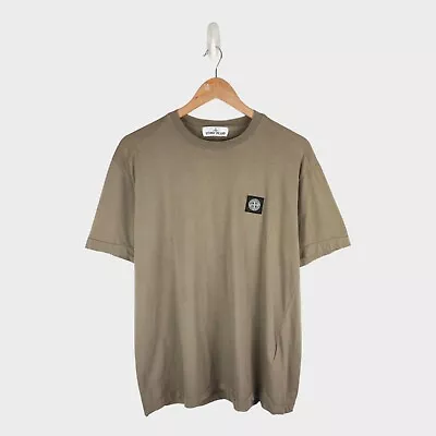 Buy STONE ISLAND Men's Compass Logo T-Shirt - L - Very Good Condition • 59.99£