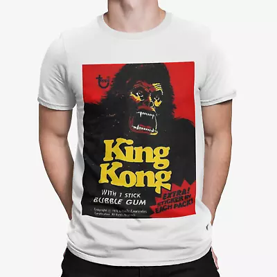Buy King Kong Red T-Shirt - Retro Film Cool 60's TV Funny Planet Of The Apes  • 8.39£