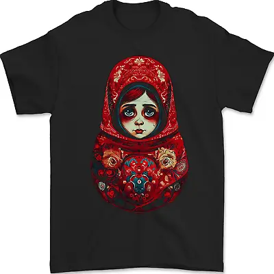 Buy Fantasy Matryoshka Doll Russian Girl Mens T-Shirt 100% Cotton • 8.49£