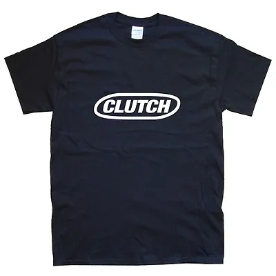 Buy CLUTCH  T-SHIRT Sizes S M L XL XXL Colours Black, White  • 15.59£