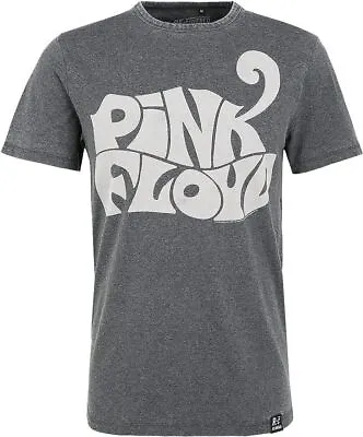 Buy Pink Floyd Animals 1972 Logo Grey T-Shirt By Re:Covered • 18.36£