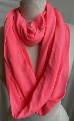 Buy Long Loop Infinity Circle Scarf Snood By Flirt  Choice Of Colours E3/5 • 7.99£