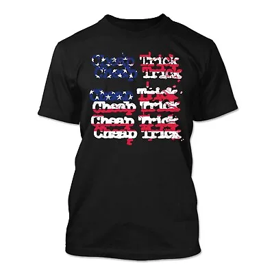 Buy Cheap Trick USA Red White And Blue T-Shirt NEW Officially Licensed Size L-3XL • 18.92£