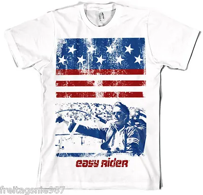 Buy Easy Rider America T-Shirt Cotton Officially Licensed • 29.80£