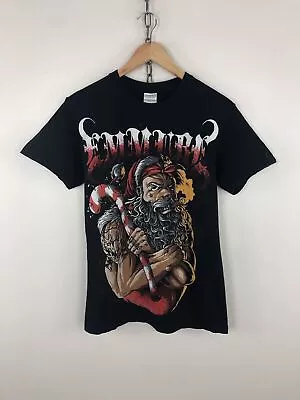 Buy Vintage T-Shirt Hard Core Santa Emmure T-shirt Rock Mens Size S • 30.41£