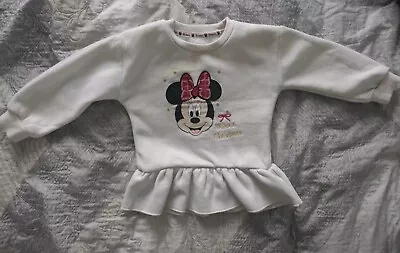 Buy Disney Christmas Minnie Mouse Girls Pullover 2-3 Years • 3£