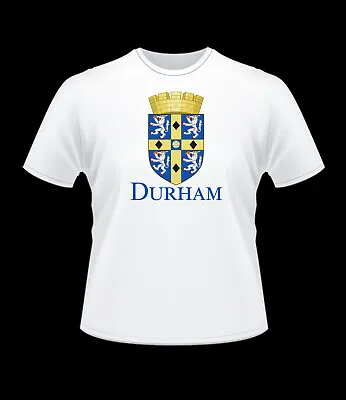 Buy Durham Teeside Cathedral Castle Coat Of ArmsT Shirt XS S M L XL XXL XXXL • 12.99£