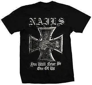 Buy New Music Nails  Iron Cross  T Shirt • 21.78£