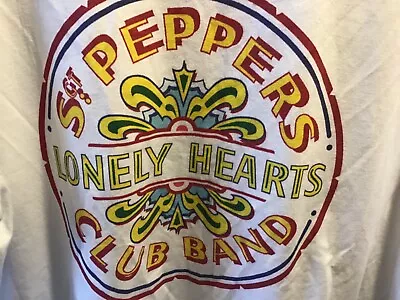 Buy The Beatles Sargent Peppers Lonely Hearts Club Band 3XL T Shirt Big Size Superb • 14£