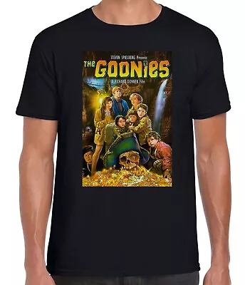 Buy Goonies Movie Poster Fashion Cool Funny Unisex Tshirt Ideal Gift • 12.99£