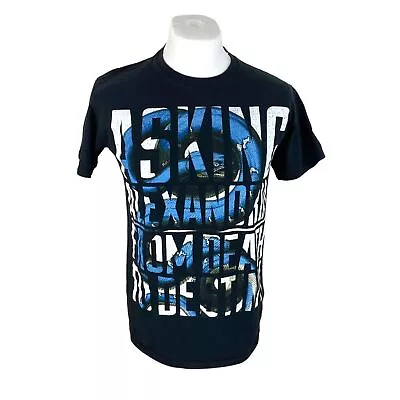 Buy Asking Alexandria T Shirt Medium Black Emo Band Tee Graphic Band T Shirt Rock • 22.50£