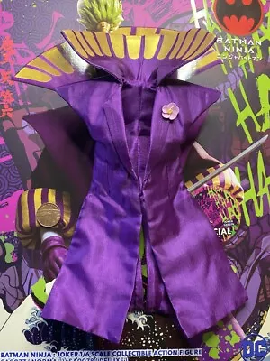 Buy Star Ace BATMAN NINJA Joker Purple Sleeveless Jacket Loose 1/6th Scale • 29.99£