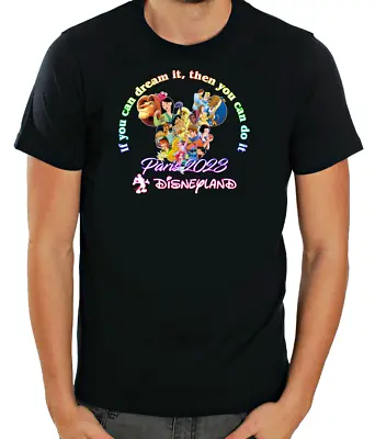 Buy Paris 2023 Disneyland Tour Short Sleeve  T- Shirt Men G609 • 10.51£