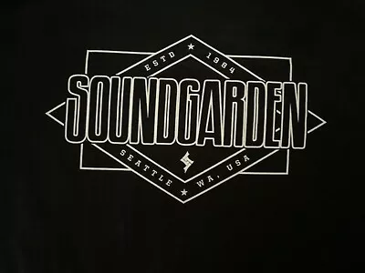Buy Soundgarden 2012 European Tour Shirt Excellent Condition Continental Tag  • 49£