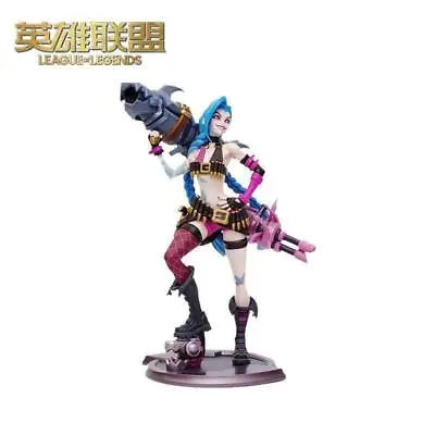 Buy Official League Of Legends LOL Jinx Collectible Statue PVC Figure Model IN Sotck • 152.99£
