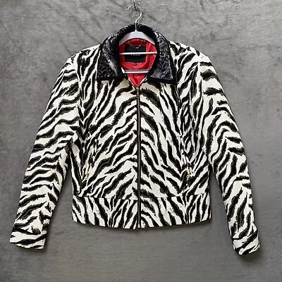 Buy Phix Clothing Ruby Zebra Jacket Mens Medium Rock N Roll Gallagher Turner Mod • 159.99£