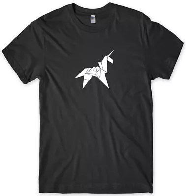 Buy Origami Unicorn Mens Funny Unisex T-Shirt • 11.99£