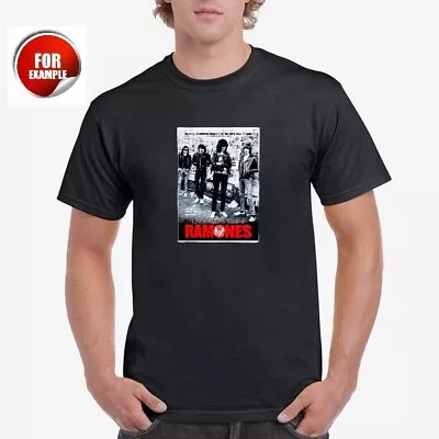 Buy Black T Shirt 2xl  Ramones.both Side Print.Festival Tshirt.Party T Shirt • 12.99£