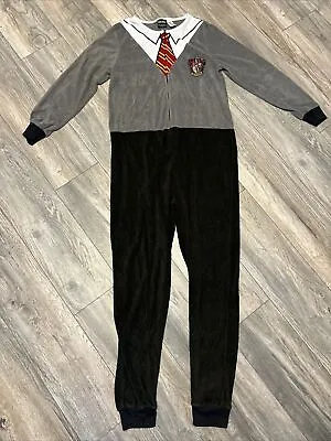 Buy Harry Potter Pajamas Gryffindor Adult One Piece Size Medium (8/10) Zip Front. D2 • 11.53£