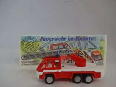 Buy Buses & Trucks By Ferrero 1995 / Fire Brigade In Use / Rotary Ladder Car + BPZ • 0.86£