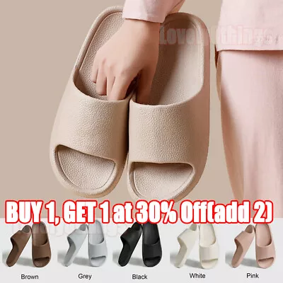 Buy Womens/ladies Summer Ultra Soft Slipper Slip On Mule Slides Sliders Sandals Size • 4.85£