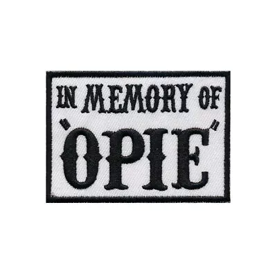 Buy Sons Of Anarchy In Memory Of Opie Patch - Iron On • 8.50£