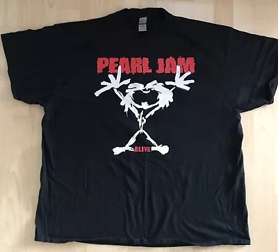 Buy Pearl Jam 2017 Alive Stickman T-Shirt  Size 2XL • 19.99£