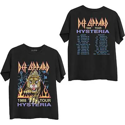 Buy ** Def Leppard Hysteria ‘88 Tour T-Shirt  OFFICIAL Licensed ** • 16.50£