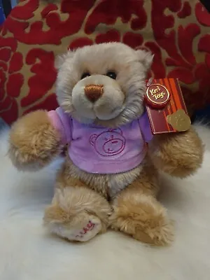 Buy Keel Toys 2007 Blonde Hug Me Bear With Cream T-shirt 14cm • 5£