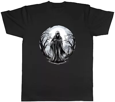 Buy Grim Reaper Death Mens T-Shirt Skeleton Skull Goth Tee Gift • 8.99£