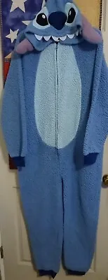 Buy Lilo & Stitch Sleepsuit Body Suit Plush Adult Size M Pajamas Costume • 24.56£