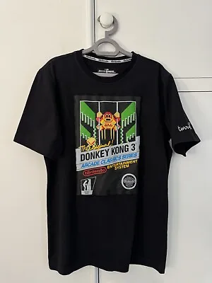 Buy Torrel Nintendo Donkey Kong 3 Limited Edition 1 Of 1000 T-Shirt Black Medium • 25£