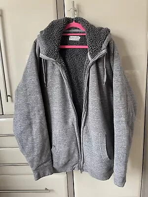 Buy Unisex Adult's Grey Woolly Hoodie, Size XXL, From Tu Premium Clothing, V Warm • 10£